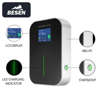Besen Manufacturer IP66 380V 11kw EV Charger Point CE TUV RoHS Certification IEC 62196 Type 2 Electric Car Charging Station for Home Users