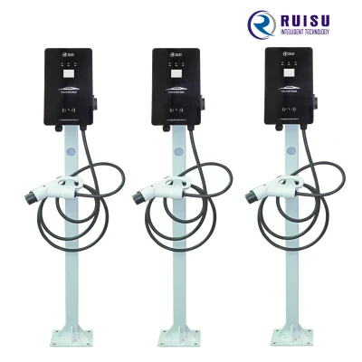 IEC 62196 Level 2 Wallbox Electric Car Charge Cable AC EV Charging Station 7kw EV Charger
