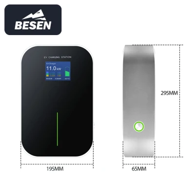Besen Manufacturer IP66 380V 11kw EV Charger Point CE TUV RoHS Certification IEC 62196 Type 2 Electric Car Charging Station for Home Users