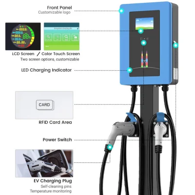 Xydf New Product AC EV Charger CE/TUV/Type1/Type2/Gbt Wallbox APP Function 7kw11kw22kw EV Fast Charging Station for Electric Car