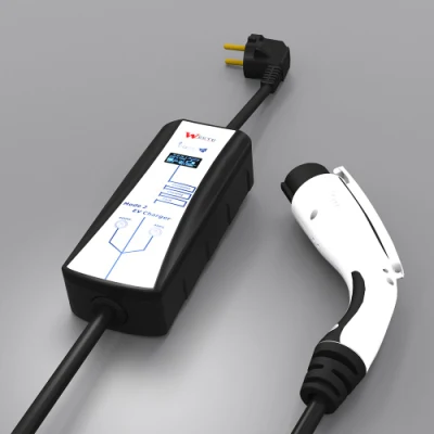 240V Weeyu Type 2 EV Charger Portable Chargiing Station with ISO