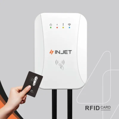 Weeyu New Design 7kw 10kw EV Charger with Type 1 Type2 7kw 10kw Easy Use Chinese EV Charger Manufacturer with Wall Mounted for Electric Car Charging Stations