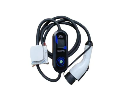 7kw 220V European Standard American Standard Portable Electric Vehicle Charger Portable AC Fast Electric Vehicle Charging Station