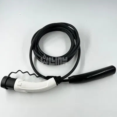 Electric Vehicle Evse Plug 48A 110-220V EV Charger Type2 to Tesla Extension Cable for Tesla