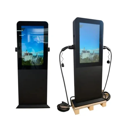 Manufacturer Wholesale Ocpp EV Car Charging Pile with APP for Electric Vehicle
