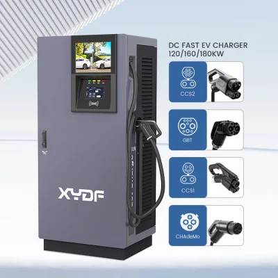 Xydf Factory Floor 120kw 160kw 180kw EV Charging Point Gbt, CCS1, CCS2, Chademo Fast DC Electric Vehicle Charging Pile