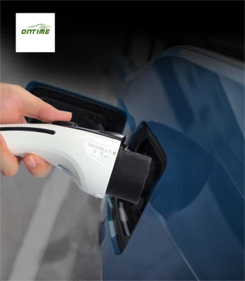 Ontime New Energy Electric Vehicle Charger 3.5kw16A Portable Mobile Charging Pile