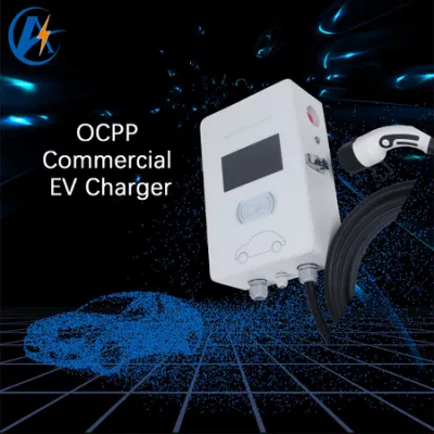 Manufacturer Wholesale Ocpp EV Charger Charging Station with APP for Electric Vehicle