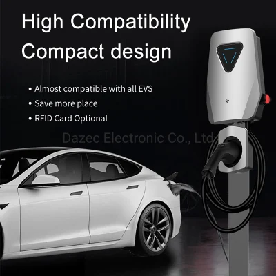 Excellent Quality CE RoHS Reach Listed Fast Charging7kw 11kw 22kw Wall Box IEC Standard Electric Car Charger Type 2 EV Charging Station EV Vehicle Charger