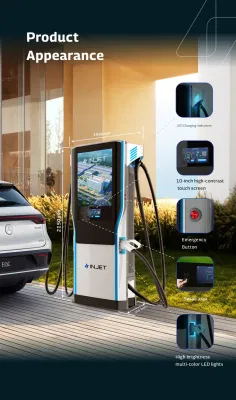 60kw 120kw 180kw 240kw CCS1 CCS2 Level 3 Commercial DC EV Fast Evse Charger Ocpp Solar Charging Station with Load Balancing