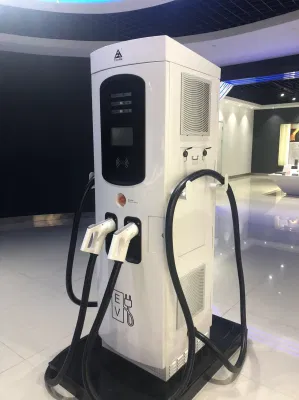 EV Charger Manufacturers Integrated DC 60kw 80kw 120kw CCS Chademo Type2 EV DC Charging Pile Electric Vehicle Car Charging Station