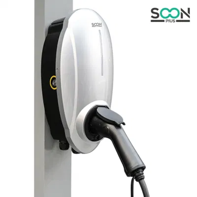 Europe Standard Single Phase AC Home Load Balancing Electric Vehicle Charging Pile Untethered Cable Version Wallmount 11kw Wall Box