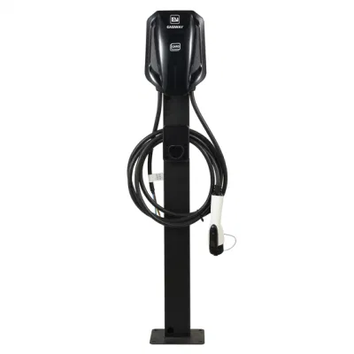 AC 240V 32A 40A 48A RFID Indicator Light EV Charger Home Wallbox Electric Car Charging Station