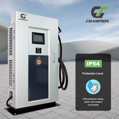 The Popular DC Fast EV Commercial Charger Station New Energy Vehicle Charging Pile / RFID/4G/LAN/WiFi/Ocpp