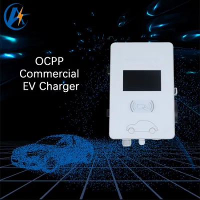 Manufacturer Wholesale Ocpp EV Charger Charging Station with APP for Electric Vehicle