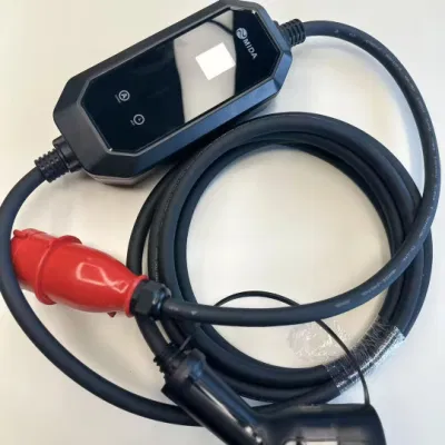 Portable 16A 11kw Type 2 EV Charger Evse Level 2 Charging Station