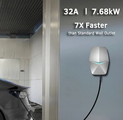 AC 32A Charging Stations IP66 WiFi Ocpp1.6j Wallbox EV Charger
