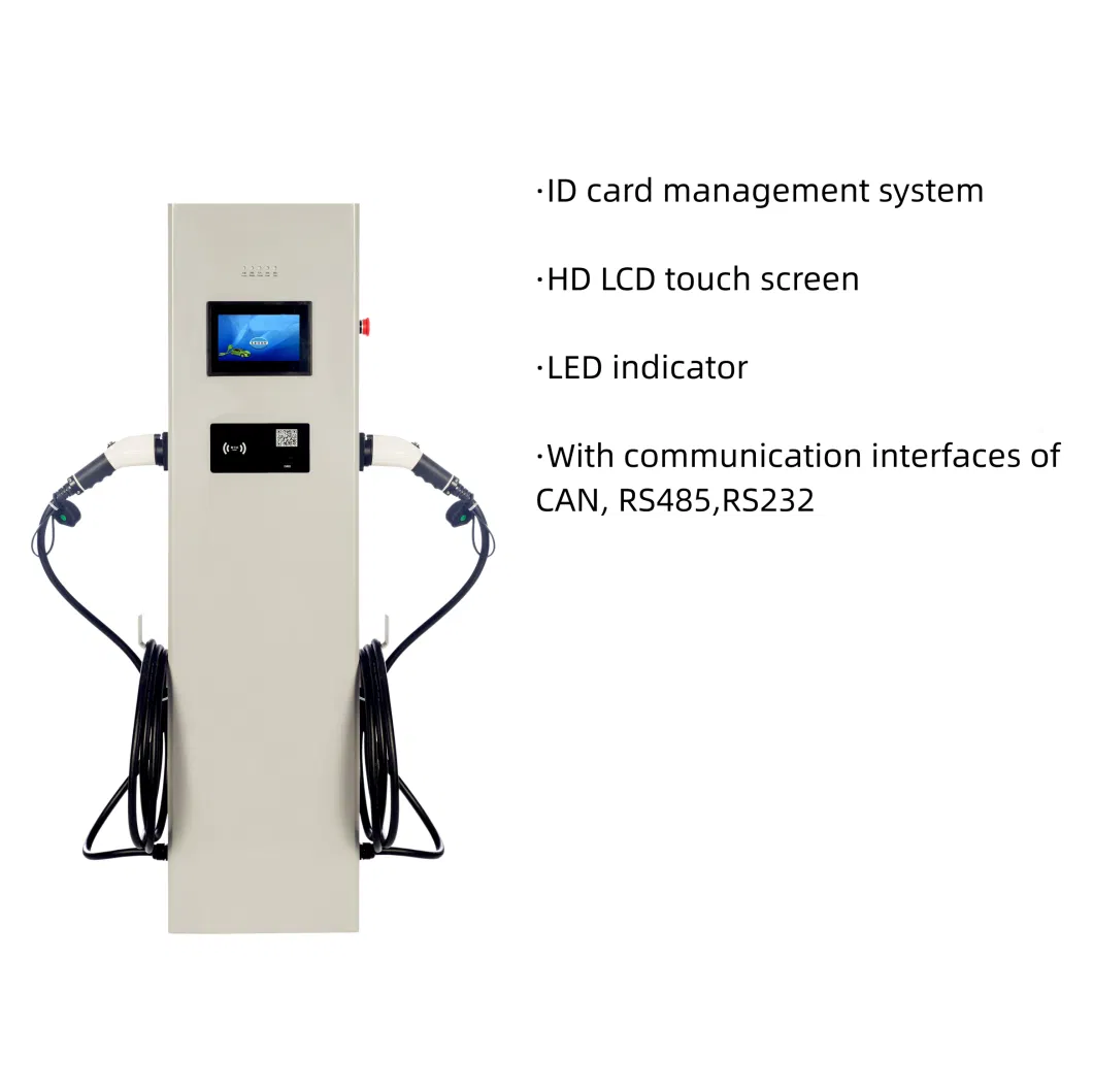 Top Manufacturer Dual Plug CCS2 Electric Car AC Charger Charging Station