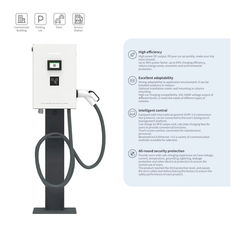 Soonplus Manufacturer EV Charger 32A 20kw OEM Electric Car Charging Station for Home Use