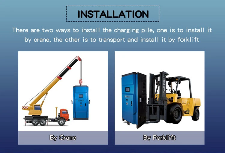 EV Charger Factory Manufacturer Ocpp Mennekes Type 2 3 Phase 60kw Wallbox Electric Charging Station EV Car Charger