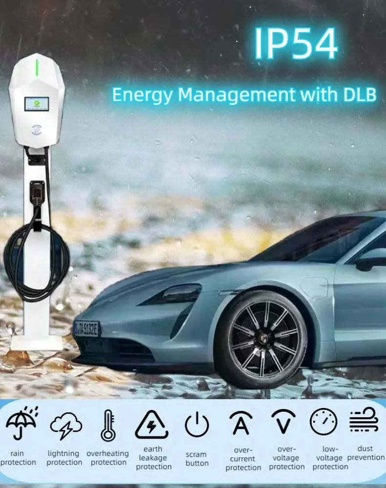 Bluesky Home Wireless Electric Car Charger Wall Box 7kw 11kw 22kw Portable Bluetooth Type 2 EV Charger