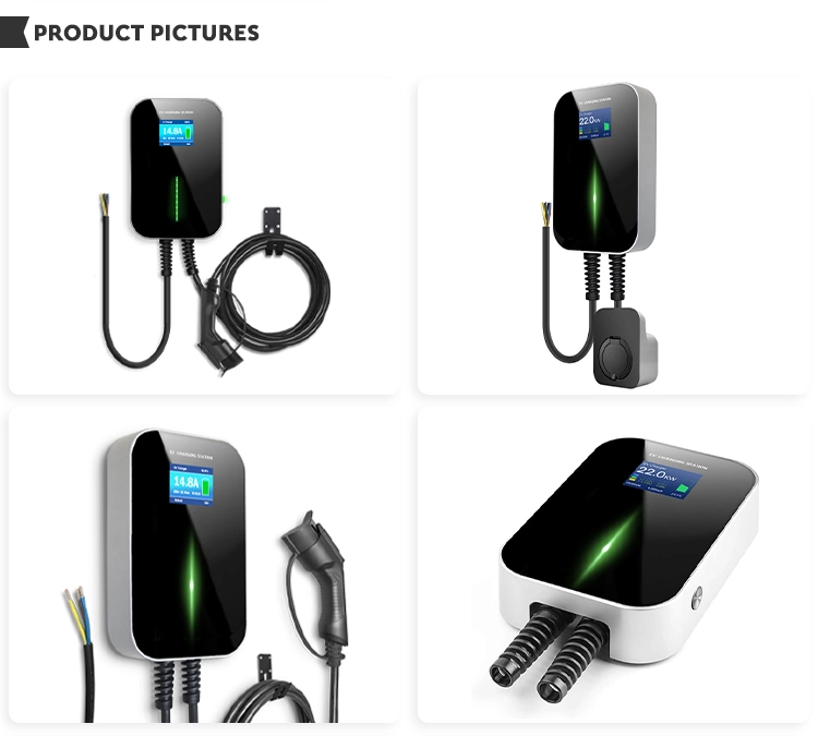 Besen Evse Smart EV Wallbox 3phase 380V 22kw Type 2 APP Mobile Electric Vehicle Quick Car Charger Charging Station