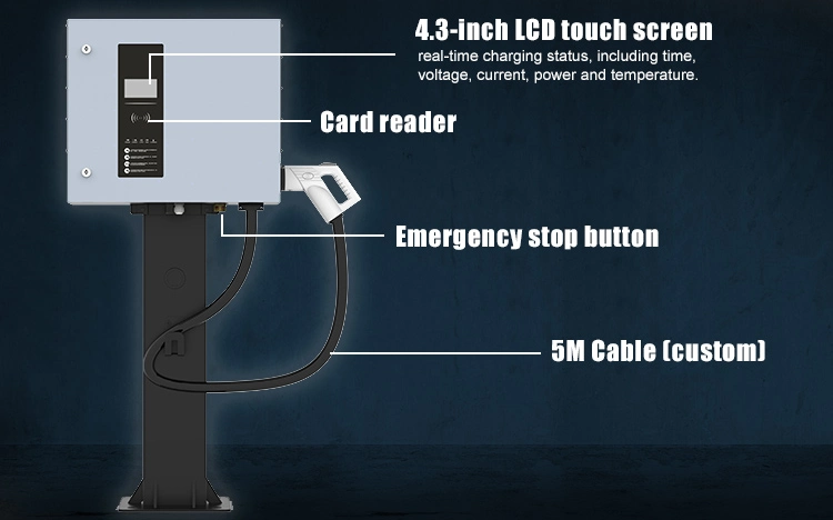 30kw Gbt EV Charger Chinese DC Fast Charging for Home and Business