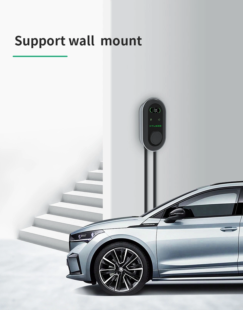 7kw High Efficiency EV Charging Stations Home Adaptor for Electric Cars