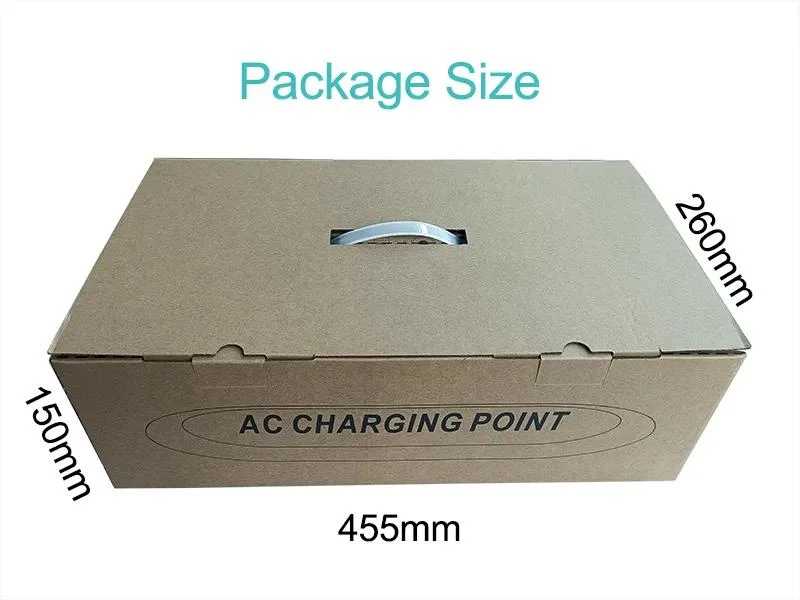 7kw 11kw Type 2 Home AC EV Charging Station OEM Available RFID LCD Screen Electric Car Evse