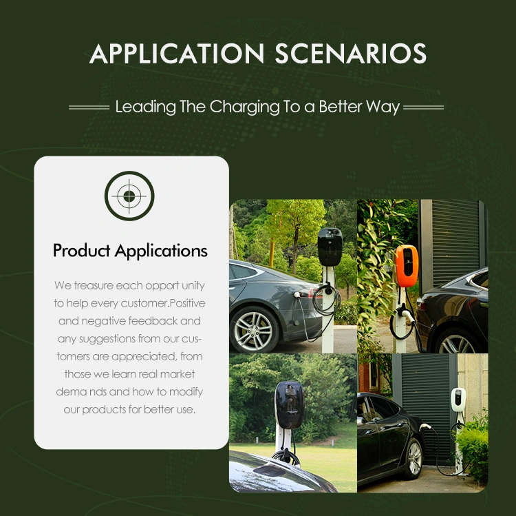 16A/32A Level 2 Green Science Load Balance EV Charging Station