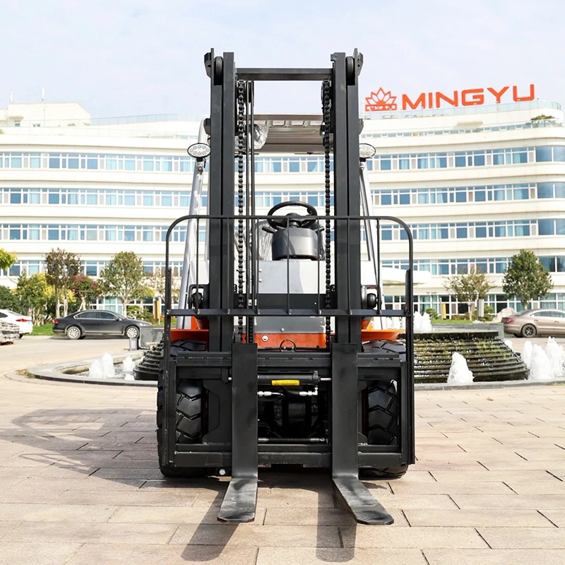 Mingyu B35 154V/100ah Battery 4 Wheel 3ton 3.5 Ton Electric Forklift with EV Charging Gun