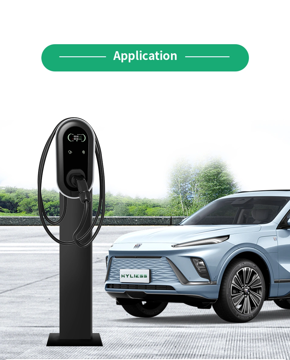 7kw High Efficiency EV Charging Stations Home Adaptor for Electric Cars