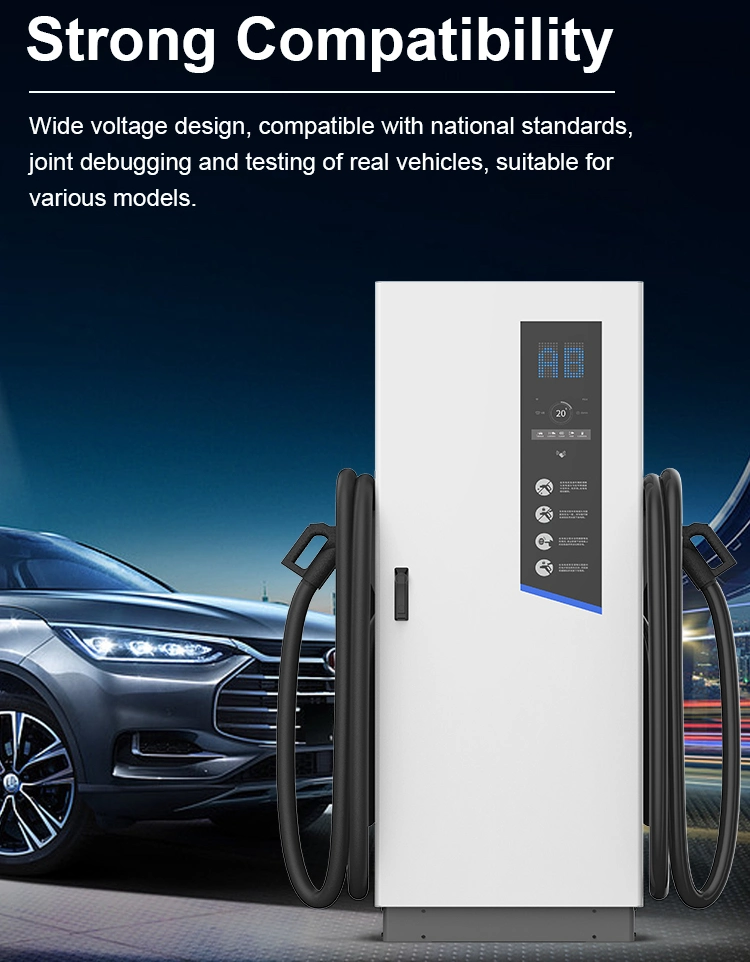 Factory Manufacturer 80kw EV Smart Charger with Ocpp1.6 for New Energy Car