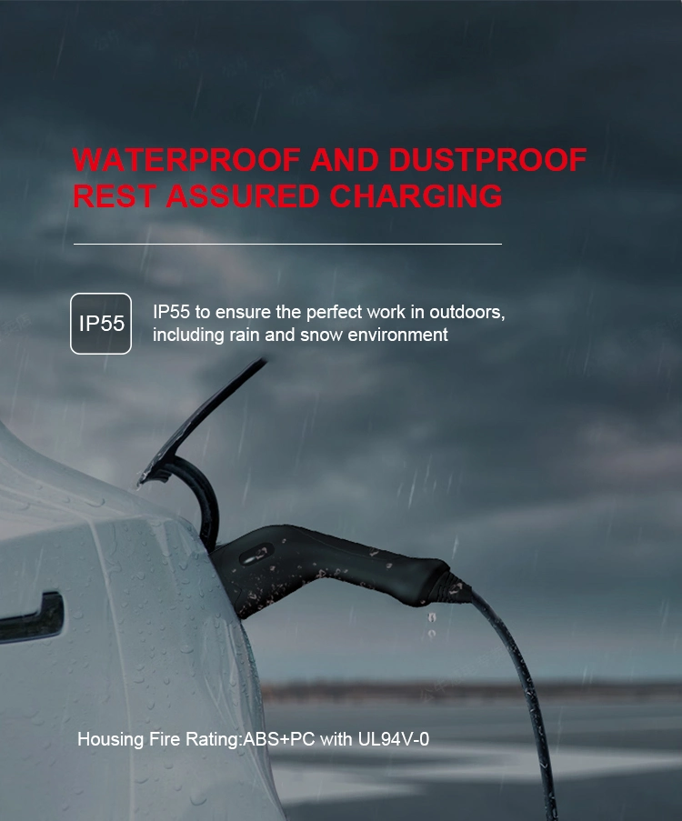 Best-Selling Products EV Charger Manufacturing Type 1 EV Charger 8A/10A/13A/16A Adjustable for Electric Car