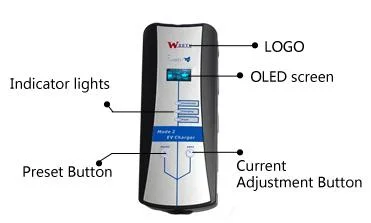 240V Weeyu Type 2 EV Charger Portable Chargiing Station with ISO