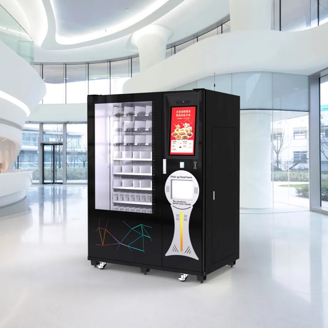 Le221 Hot Food Pizza Vending Machine with Microwave