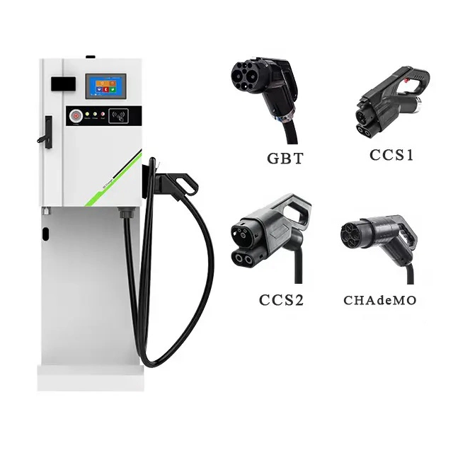 EV Charger Manufacturer 30kw CCS1 CCS2 GB/T Chademo EV DC Charging Station