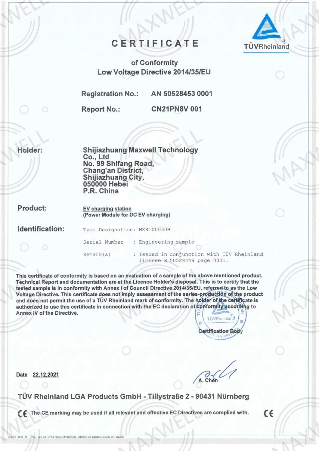 50kw UL Certified EV DC Fast Charger Rectifier Module