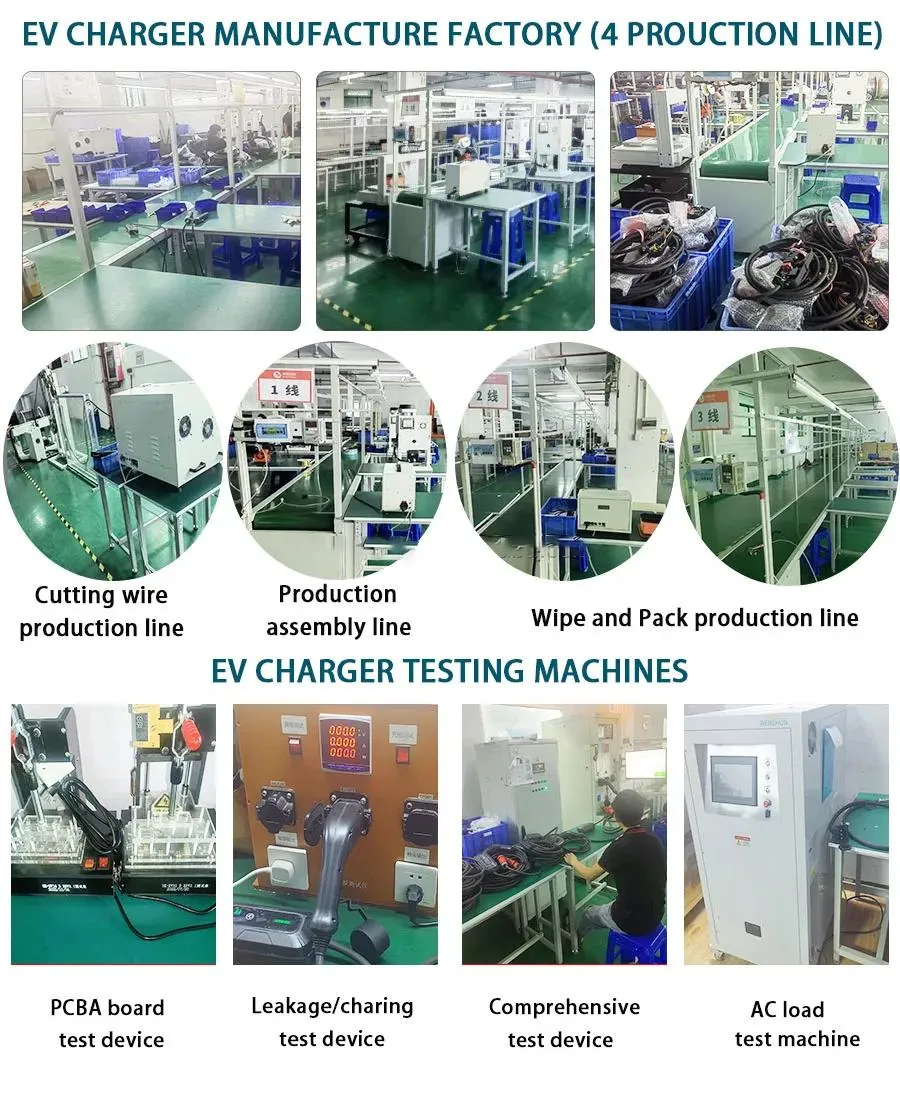 Best-Selling Products EV Charger Manufacturing Type 1 EV Charger 8A/10A/13A/16A Adjustable for Electric Car