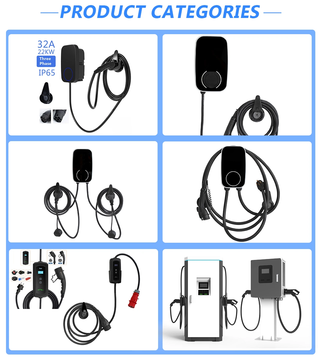 OEM Manufacturer Smart Load Balance 20kw 30kw 40kw Electric Car Charging Wallbox Ocpp Fast DC EV Charger Station