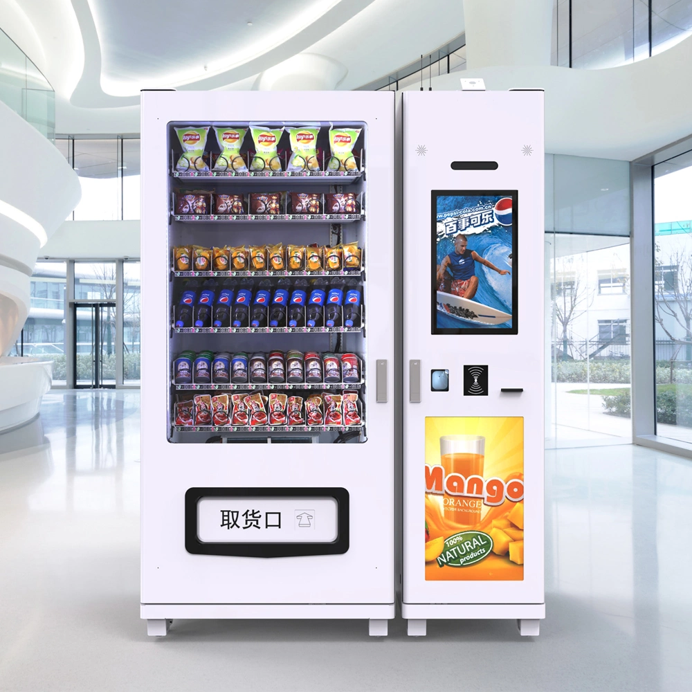 Automatic Vending Machine Huge Capacity Facial Mask Vending Machine Banknote Qr Code
