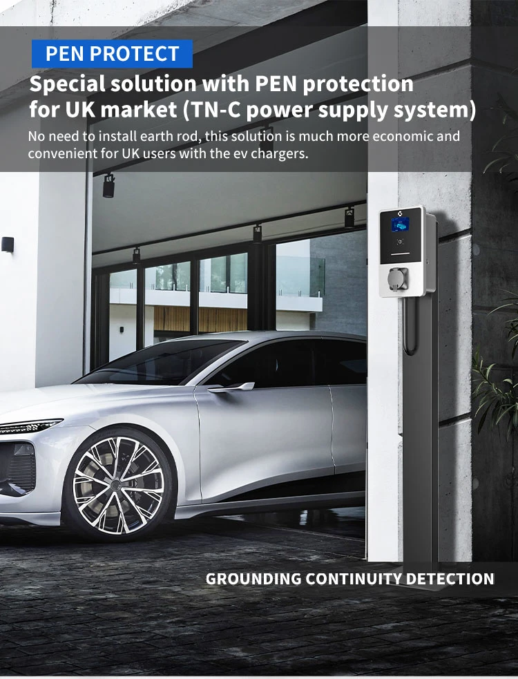 7kw 11kw 22kw Wallbox Ocpp EV Charger Solar Car Charging Station with Good Service