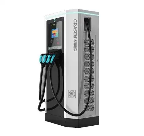 EV Charger Manufacturers Integrated AC+DC 60kw 120kw CCS Chademo Type2 EV DC Charging Pile Electric Vehicle Car Charging Station