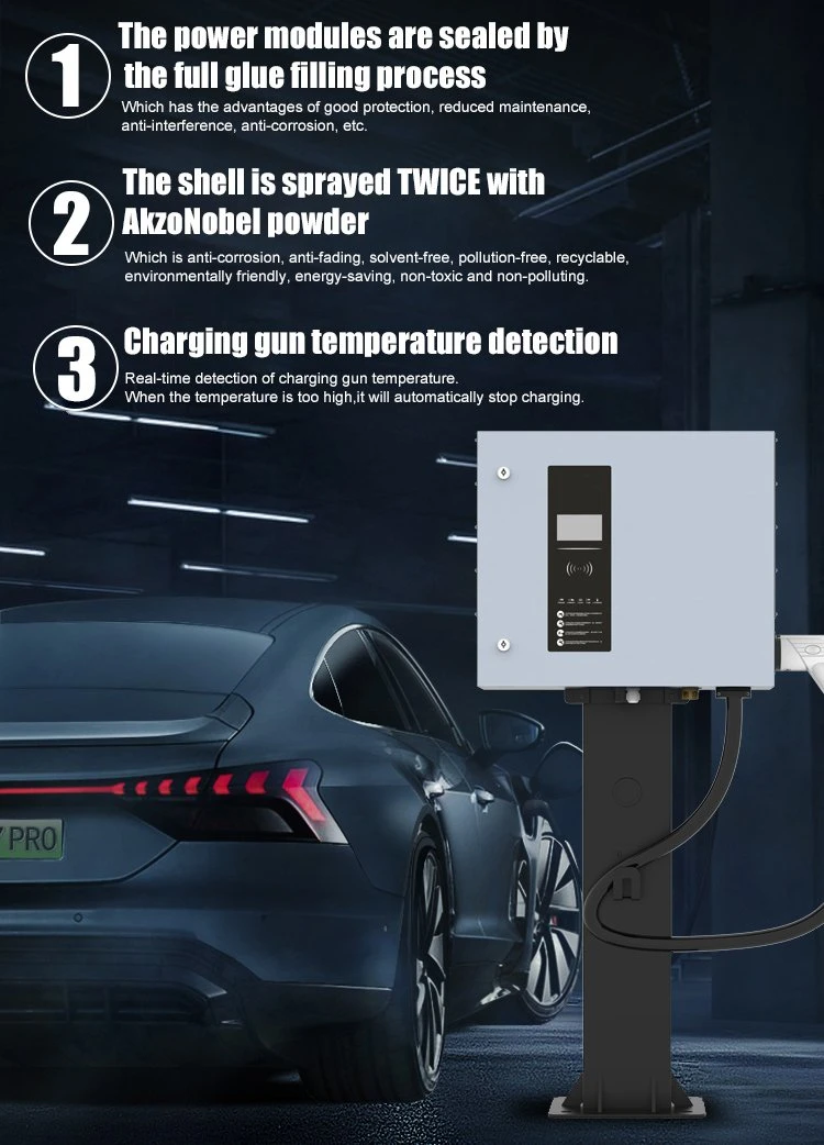 30kw Gbt EV Charger Chinese DC Fast Charging for Home and Business