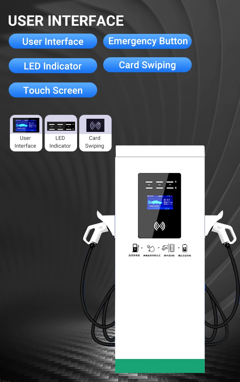 Hot Sale Password Authentication Ethernet AC380 20kw CCS2 Wall-Mounted Penoda EV DC Chargers