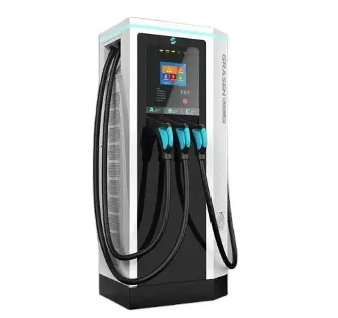 EV Charger Manufacturers Integrated AC+DC 60kw 120kw CCS Chademo Type2 EV DC Charging Pile Electric Vehicle Car Charging Station