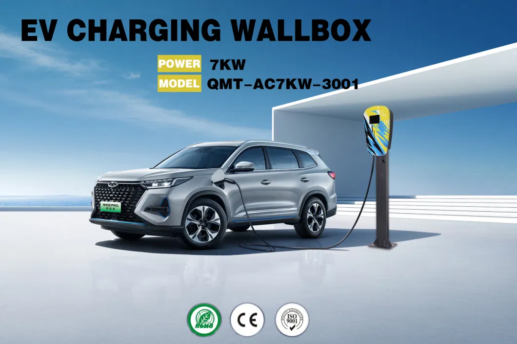 China Supplier Mode 2 Ocpp APP Control 11kw 22kw Floor-Standing Electric Vehicle Charging Station EV Car Charger