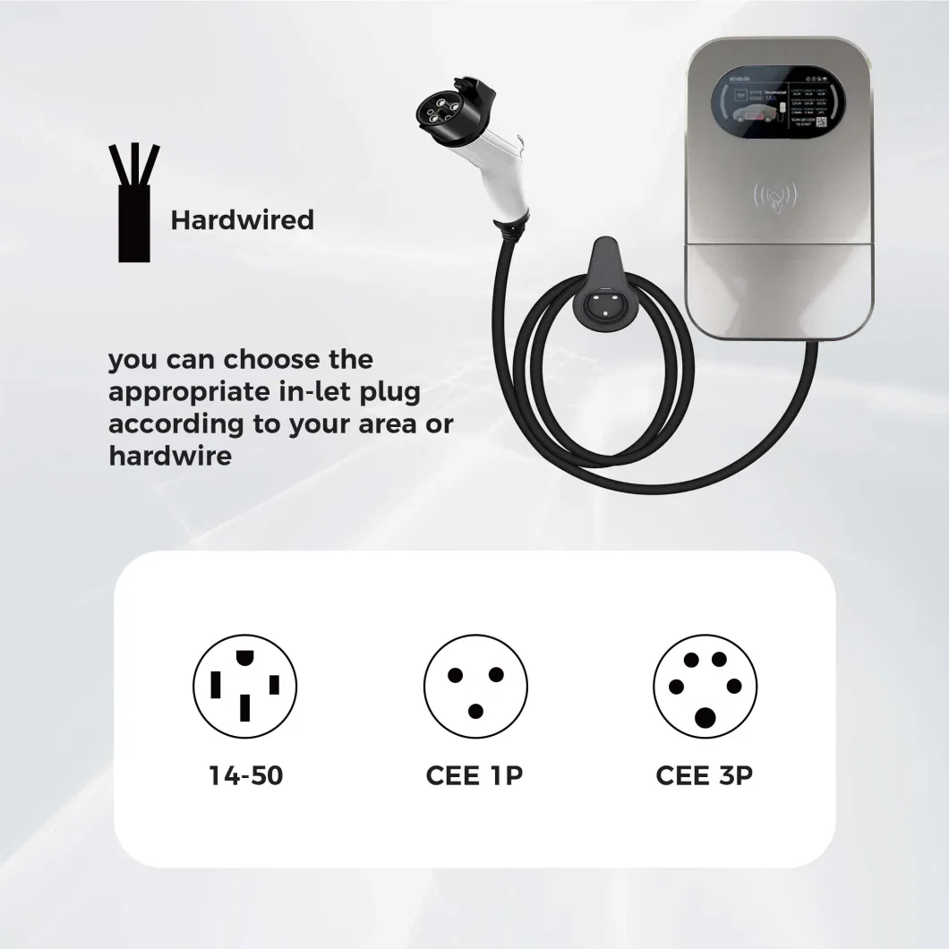 China Manufacturer EV Charger with Electric Car Charging Stations CE Approval