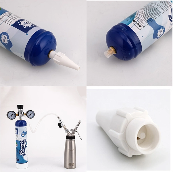 Bmax OEM Manufacturer High Quality 0.95L Volume 580g N2o Nitrous Oxide Gas Whipped Cream Cream Chargers