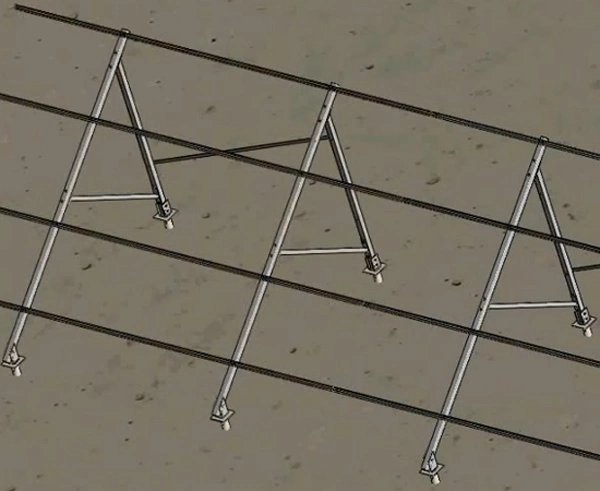 Durable Carport Solar Rack System with EV Charging Infrastructure